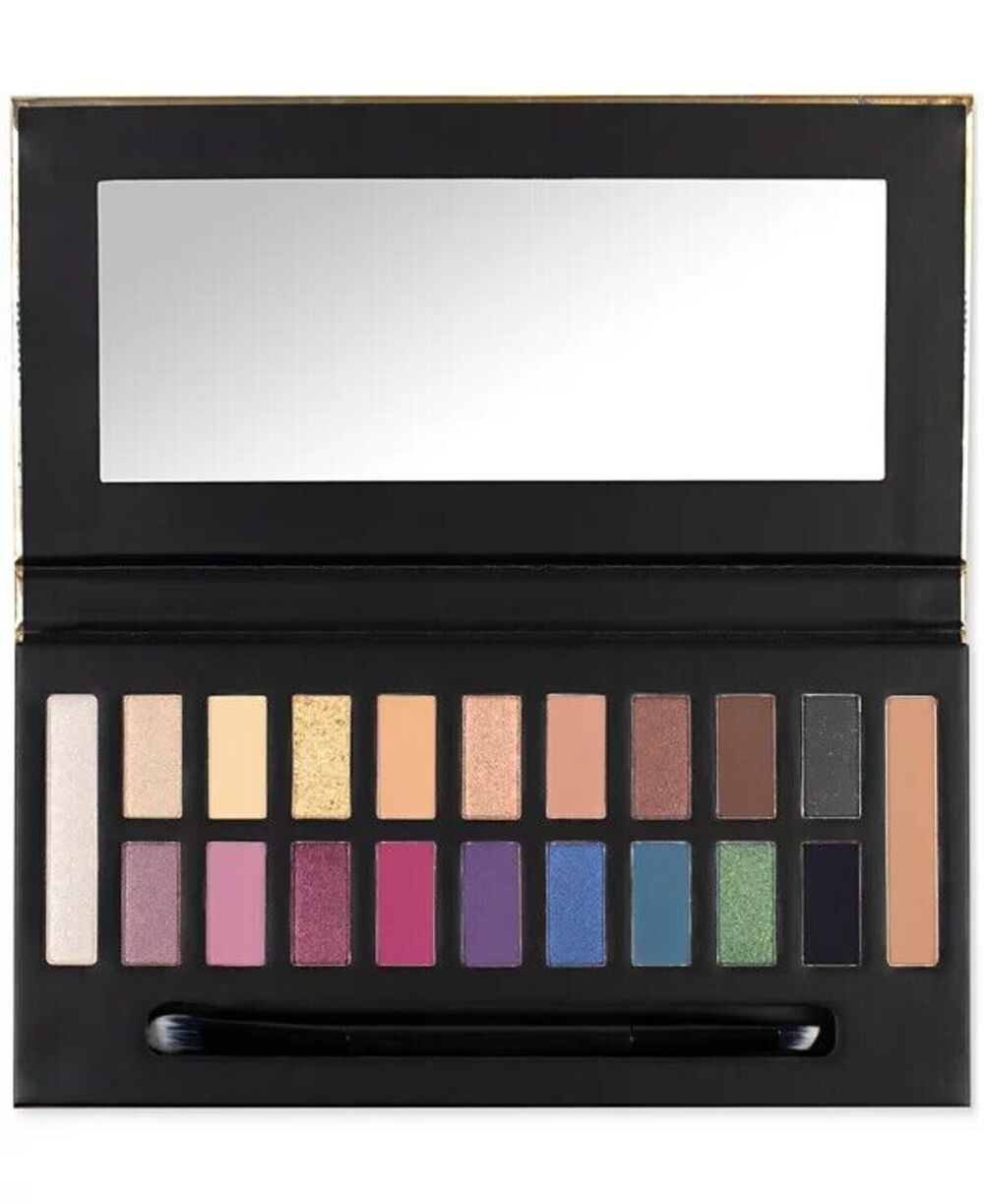 Disco Fever Eyeshadow Palette by Macy's 20 Shades Matte Metallic Neutral Bright